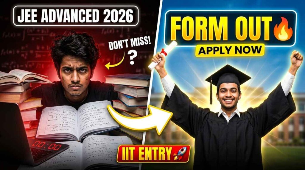 IIT JEE Advanced 2026, IIT admission 2026, sarkari result JEE, free job alert education, engineering entrance exam India