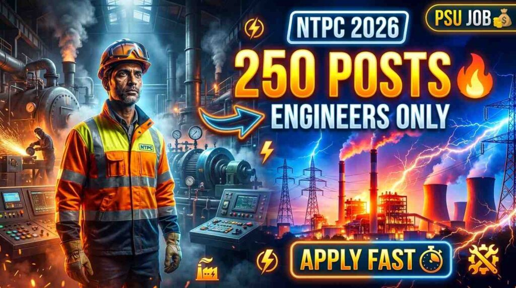 NTPC Assistant Executive Recruitment 2026, NTPC vacancy 2026, sarkari job,free job alert, sarkari result, PSU jobs 2026