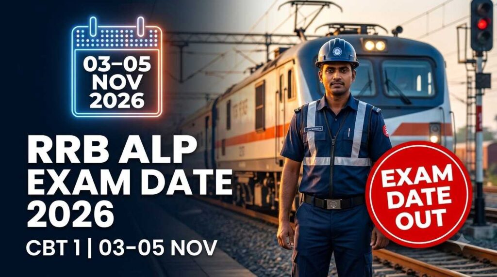RRB ALP exam date announcement 20260921224009 100kb
