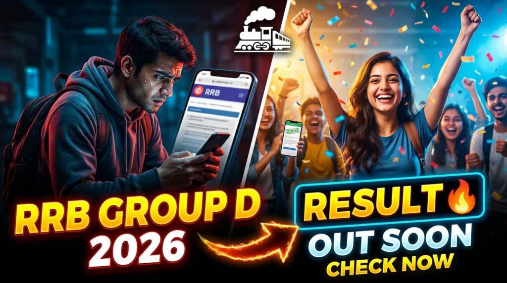 RRB Group D Result 2026, Railway Result, Sarkari Result Railway, Free Job Alert, RRB Cut Off, Railway Jobs 2026, RRB Merit List