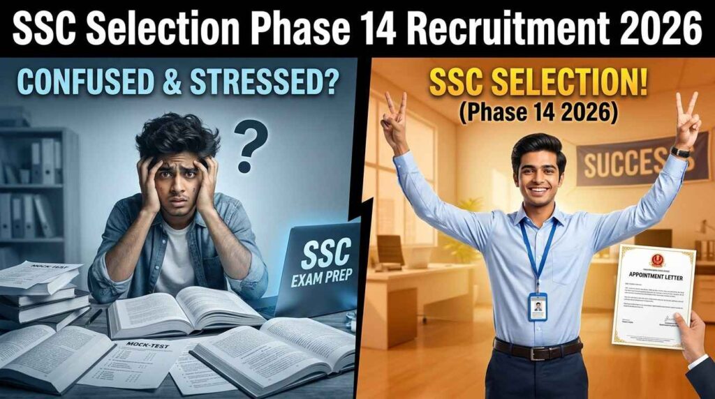 SSC Selection Phase 14 Recruitment 2026, sarkari job, free job alert, SSC Phase 14 vacancy 2026, sarkari result,