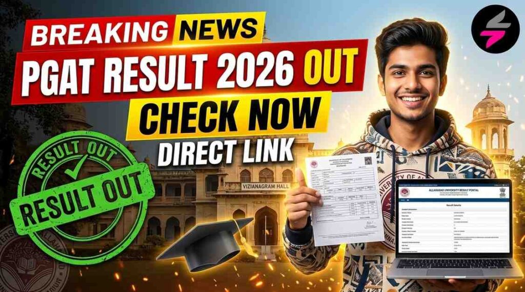 Allahabad University PGAT Result 202606271307