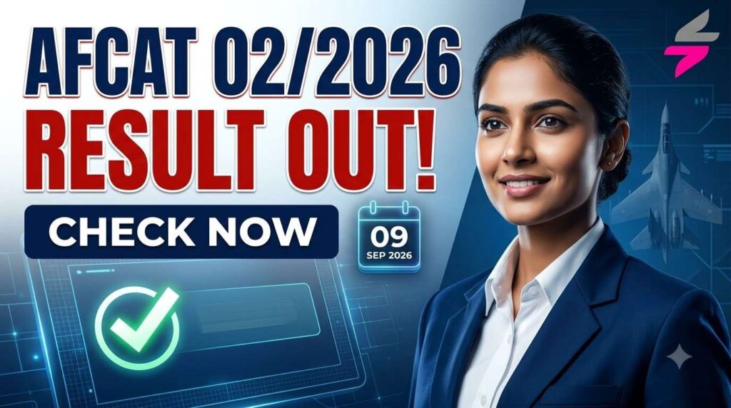 Aspirant checking AFCAT exam result 20260910003324 100kb