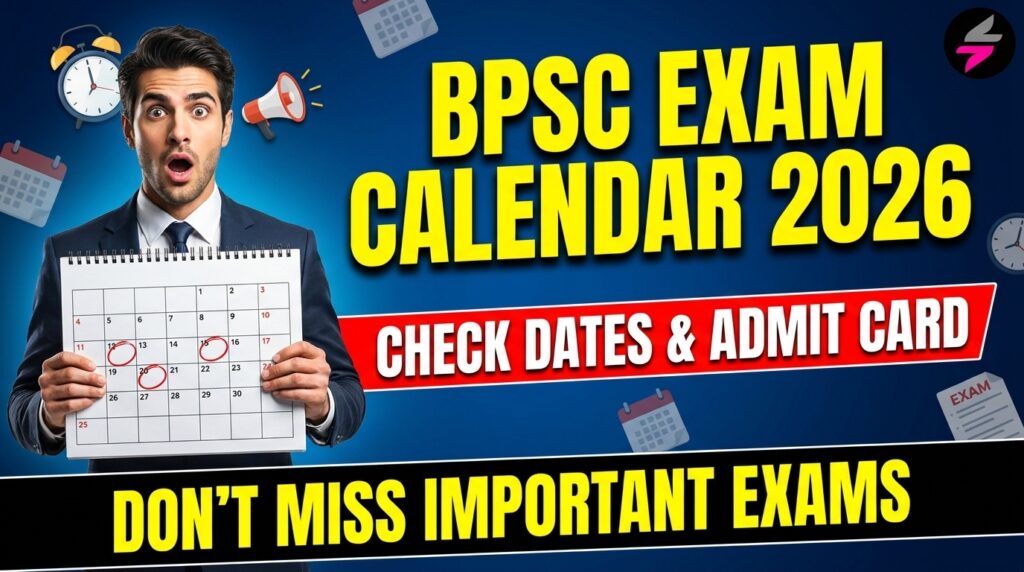 BPSC Exam Calendar 2026 202605112306