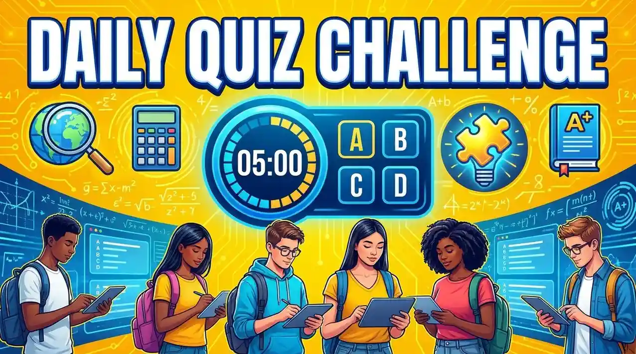 Daily Quiz for Sarkari Exam GK Maths Reasoning Practice Test