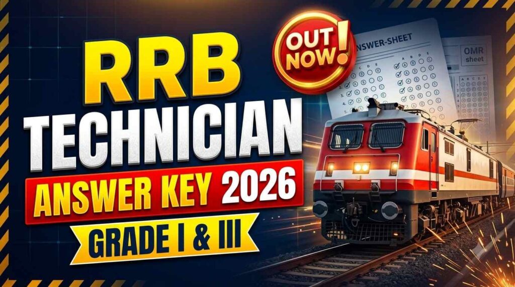 RRB technician answer key 2026 20261015200049 100kb