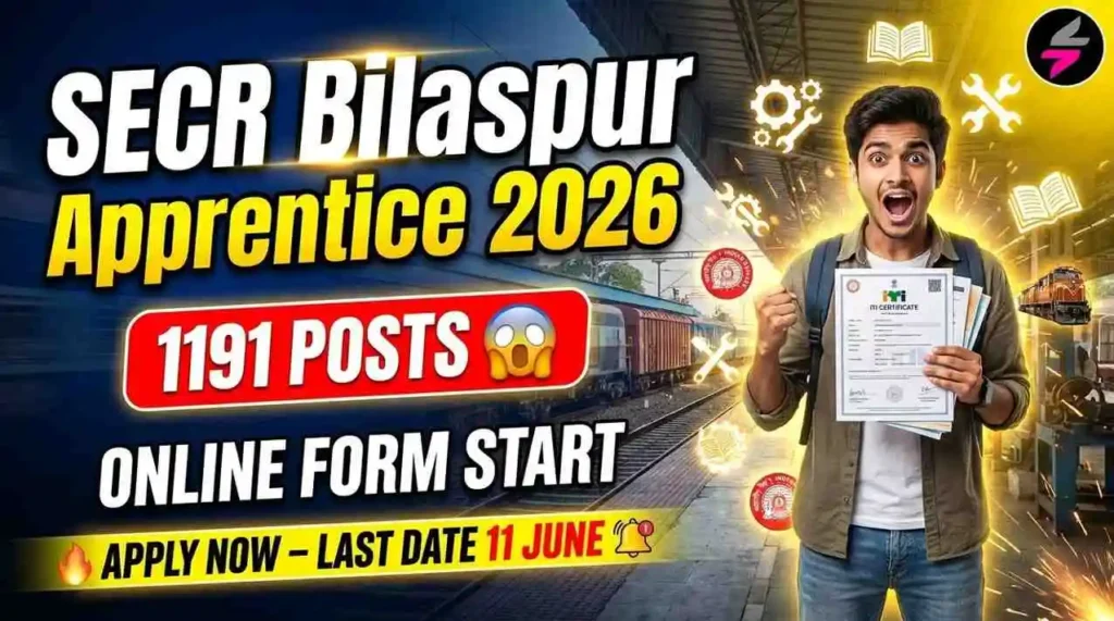 Railway SECR Bilaspur Apprentice 202605160942