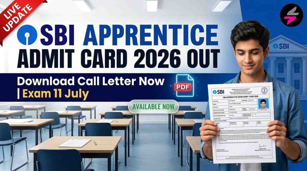 SBI Apprentice Admit Card 2026, SBI Apprentice Call Letter 2026, SBI Apprentice Hall Ticket 2026, SBI Apprentice Exam Date 2026, SBI Apprentice Admit Card Download, SBI Apprentice Recruitment 2026, SBI Apprentice Exam 2026, SBI Apprentice Hall Ticket PDF, SBI Careers Admit Card, SBI Apprentice 7150 Vacancy, SBI Apprentice Selection Process, SBI Apprentice Exam Pattern, SBI Apprentice Notification 2026, SBI Apprentice Latest Update, SBI Call Letter Download