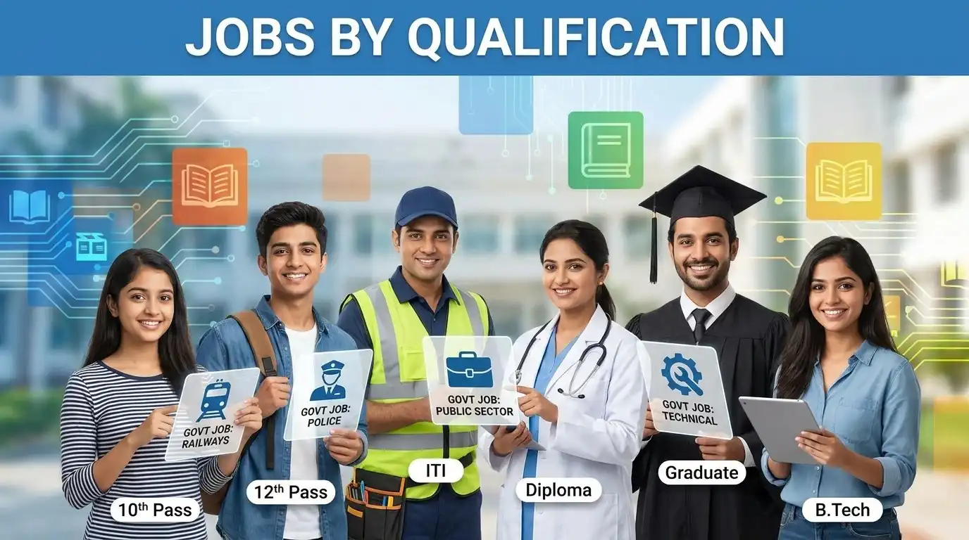 10th Pass 12th Pass ITI Diploma Graduate Govt Jobs 2026