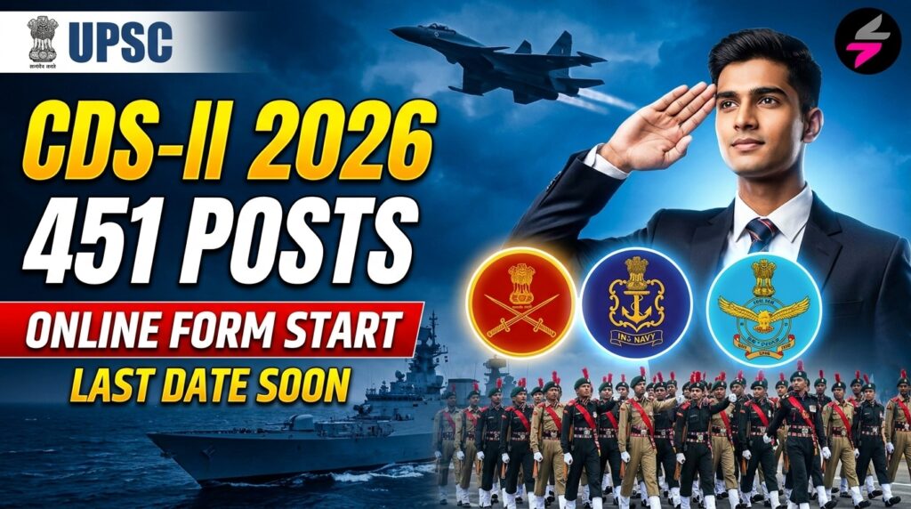 UPSC CDS II Recruitment 2026 posts 202606091930