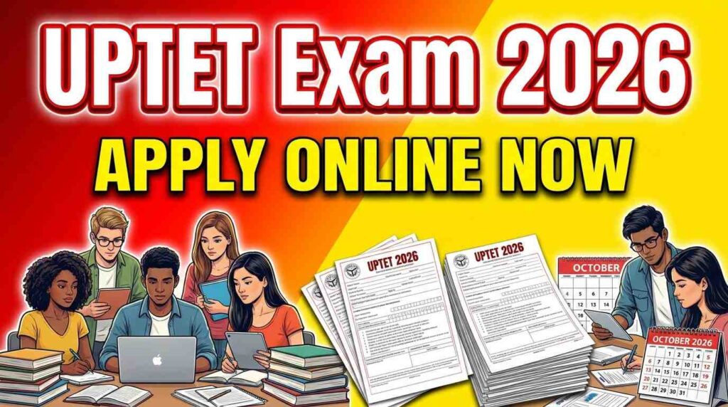 UPTET Online Form 2026, UPTET 2026, UP Teacher Eligibility Test, UPTET Exam 2026, UPTET Application 2026, UPTET Eligibility, UPTET Exam Dates